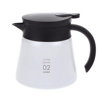 Чайник термос, ТМ "Hario" V60 02 VHS-60W білий, 600 мл