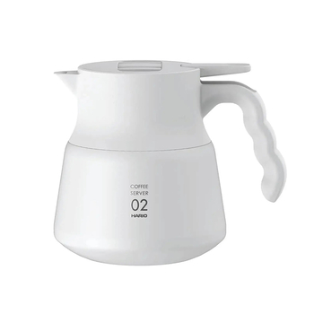 Сервер термос, ТМ "Hario" білий V60 02, 600 мл