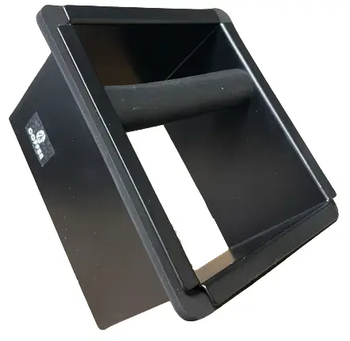 Нок-бокс врізний, TM "VD Coffee" Tab В2, чорний без дна