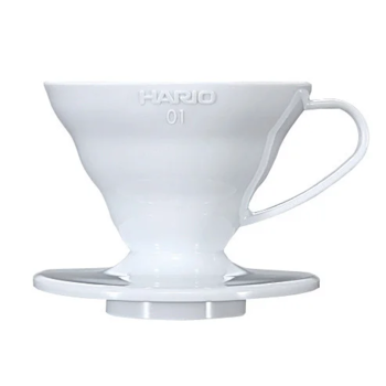 Пуровер, ТМ "HARIO" V60 01 білий пластиковий