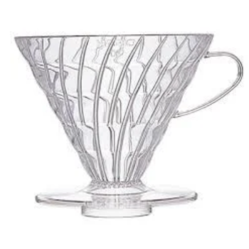 Пуровер, ТМ "HARIO" V60 02 прозорий пластиковий