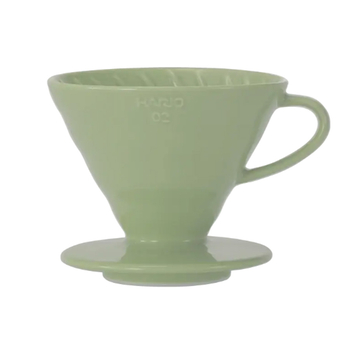 Пуровер, ТМ "HARIO" V60 Smokey Green керамічний