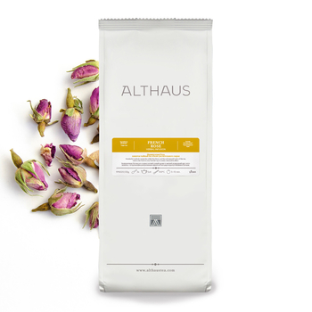 Чай листовий, ТМ "Althaus" French Rose (Французька Троянда), 125 г