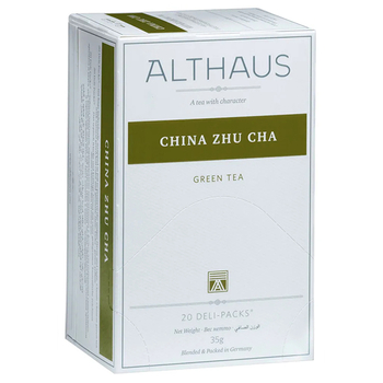 Чай пакетований, ТМ "Althaus" China Zhu Cha (Китайський Жу Ча), 20x1,75 г (Deli Packs)