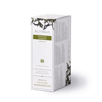 Чай пакетований, ТМ "Althaus" Sencha Senpai (Сенча сенпай), 15x4 г (Grand Pack)