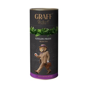 Чай чорний байховий Graff Гордість Цейлону 80 г 