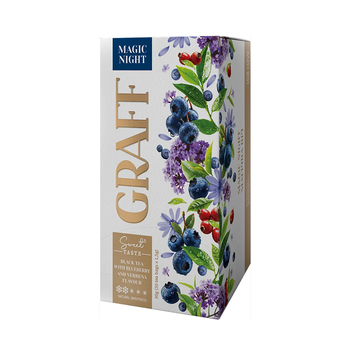 Чай чорний Graff Магічна ніч 30 г (в саше 20×1,5 г)