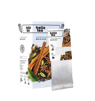 Чай пакетований, TM "Hello Tea" Масала, 20 шт