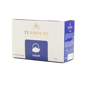 Чай пакетований, ТМ "Teahouse" Асам, 20х5 г