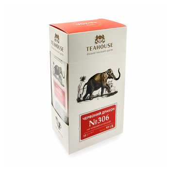Чай пакетований, ТМ "Teahouse" Червоний дракон, 15х3 г