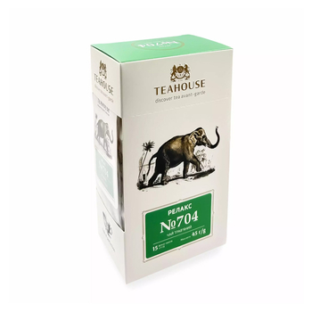 Чай пакетований, ТМ "Teahouse" Релакс, 15х3 г