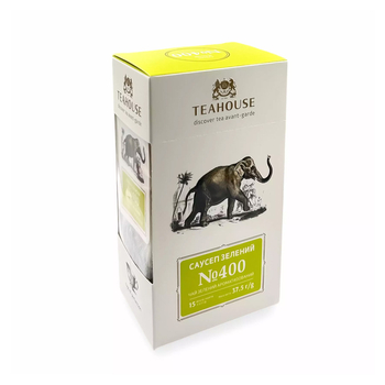 Чай пакетований, ТМ "Teahouse" Саусеп зелений, 15х3 г