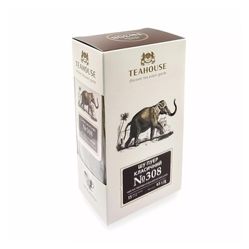 Чай пакетований, ТМ "Teahouse" Шу пуер класичний, 15х3 г