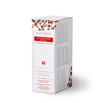 Чай пакетований, ТМ "Althaus" Persischer Apfel (Персидське яблуко), 15x4 г (Grand Pack)