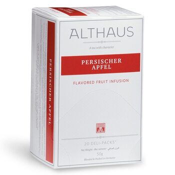 Чай пакетований, ТМ "Althaus" Persischer Apfel (Персидське яблуко), 20x1,75 г (Deli Packs)
