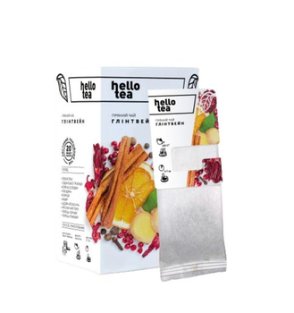 Чай пакетований, TM "Hello Tea" Глінтвейн, 20 шт