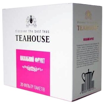 Чай пакетований, ТМ "Teahouse" Нахабний фрукт, 20х5 г (Grand packs)