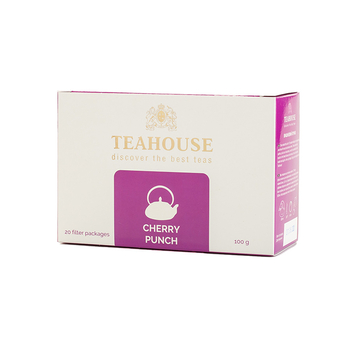 Чай пакетований, ТМ "Teahouse" Вишневий Пунш, 20х5 г