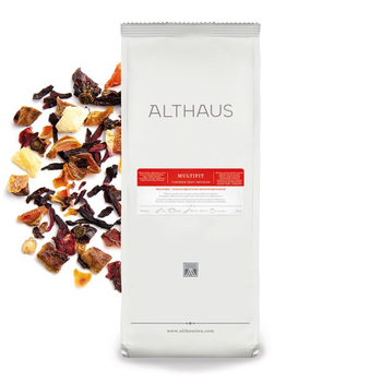 Чай листовий, ТМ "Althaus" Multifit (Мультифрукт), 250 г 