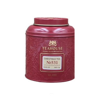 Чай листовий, ТМ "Teahouse" Christmas Tea ж/б, 100 г