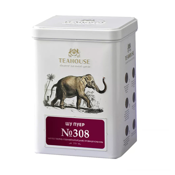 Чай листовий, ТМ "Teahouse" Шу Пуер ж/б, 250 г