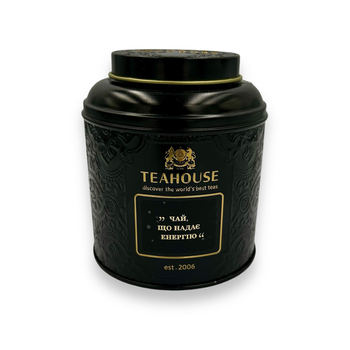 Чай листовий, ТМ "Teahouse" Чай, що надає енергію ж/б, 100 г