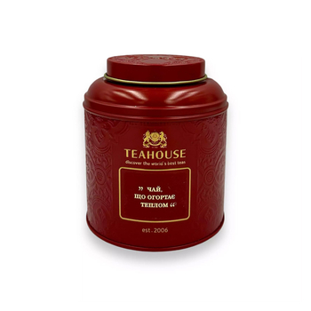 Чай листовий, ТМ "Teahouse" Чай, що огортає теплом ж/б, 100 г