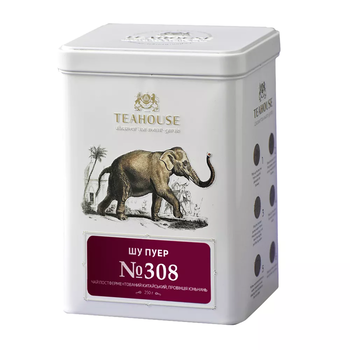 Чай листовий, ТМ "Teahouse" Шу пуер ж/б, 250 г - 2