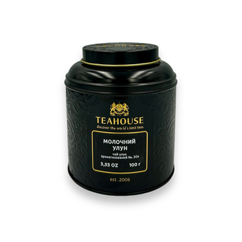 Чай листовий, ТМ "Teahouse" Молочний улун ж/б, 100 г