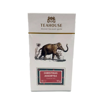 Чай пакетований, ТМ "Teahouse" Christmas Assortea, 15х3 г