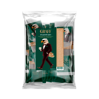 Чай травяний Graff Ягідний цвіт 100 г (в кадді-пакетиках 50×2 г)