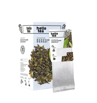 Чай пакетований, TM "Hello Tea" Молочний Оолонг (Улун), 20 шт