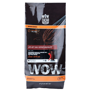 Гарячий шоколад, TM "Wow Cacao" Червоний з Перцем Чилі, 1 кг