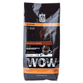 Гарячий шоколад, TM "Wow Cacao" Густий Ніжний, 1 кг