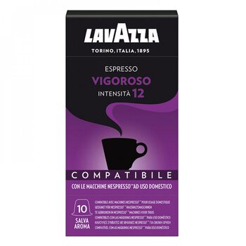 Кава в капсулах, ТМ "Lavazza" Nespresso Espresso Vigoroso, 10 шт