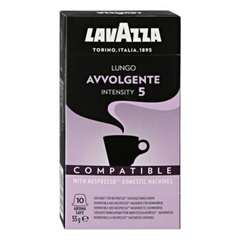 Кава в капсулах, ТМ "Lavazza" Nespresso Lungo Avvolgente, 10 шт