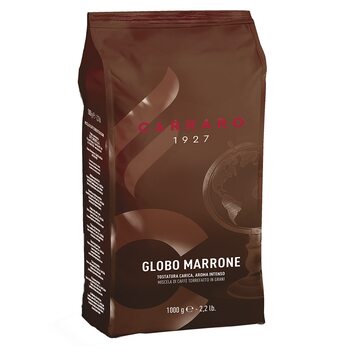 Кава в зернах, ТМ "Carraro" Globo Marrone 60/40, 1 кг