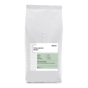 Кава в зернах, ТМ "Ekava" Brazil, 1 кг