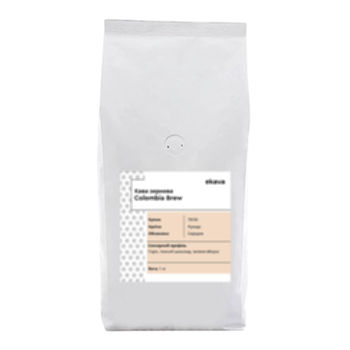 Кава в зернах, ТМ "Ekava" Colombia Brew, 250 г