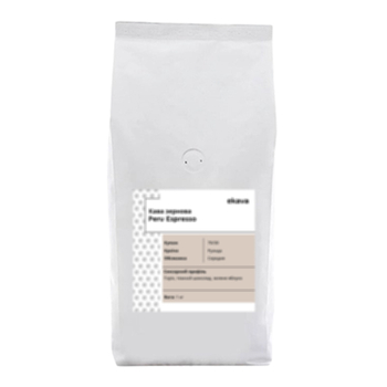 Кава в зернах, ТМ "Ekava" Peru Espresso, 1 кг