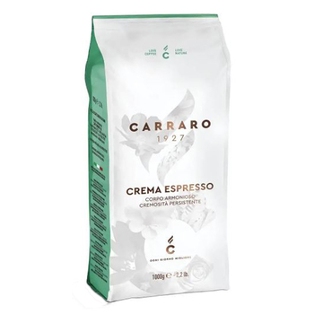 Кава в зернах, ТМ "Carraro" Crema Espresso, 1 кг