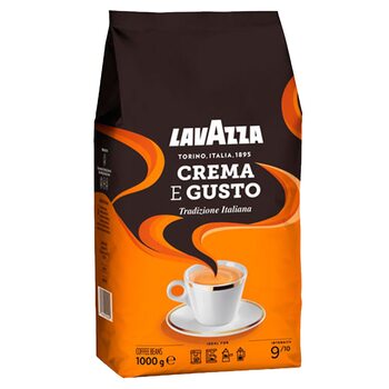 Кава в зернах, ТМ "Lavazza" Crema e Gusto Tradizione Italiana, 1 кг