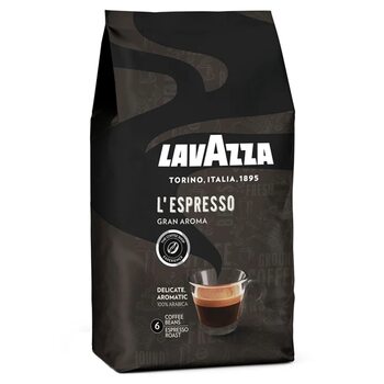 Кава в зернах, ТМ "Lavazza" LEspresso gran Aroma 100% Арабіка, 1 кг