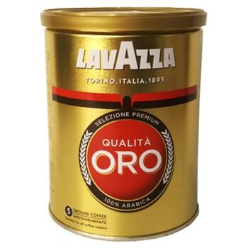 Кава мелена, ТМ "Lavazza" Qualità Oro 100% Арабіка ж/б, 250 г