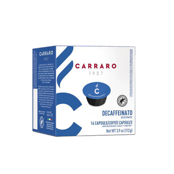 Кава в капсулах, TM "Carraro" Lavazza A Modo Mio Decaffeinato, 16 шт