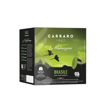 Кава в капсулах, TM "Carraro" Dolce Gusto Brasile, 16 шт