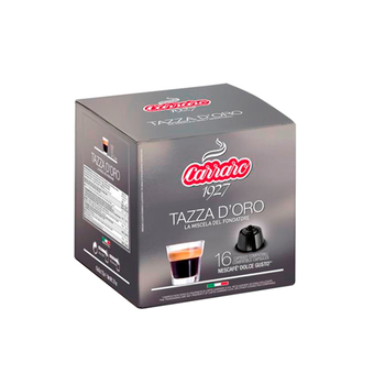 Кава в капсулах, TM "Carraro" Dolce Gusto Tazza dOro, 16 шт