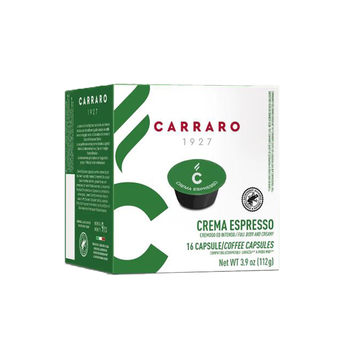 Кава в капсулах, TM "Carraro" Lavazza A Modo Mio Crema Espresso, 16 шт