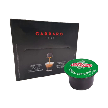 Кава в капсулах, TM "Carraro" Lavazza Blue Crema Espresso, 100 шт