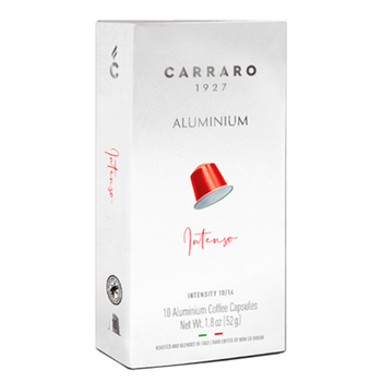  Кава в капсулах, ТМ "Carraro" Nespresso Aluminium Intenso, 10 шт